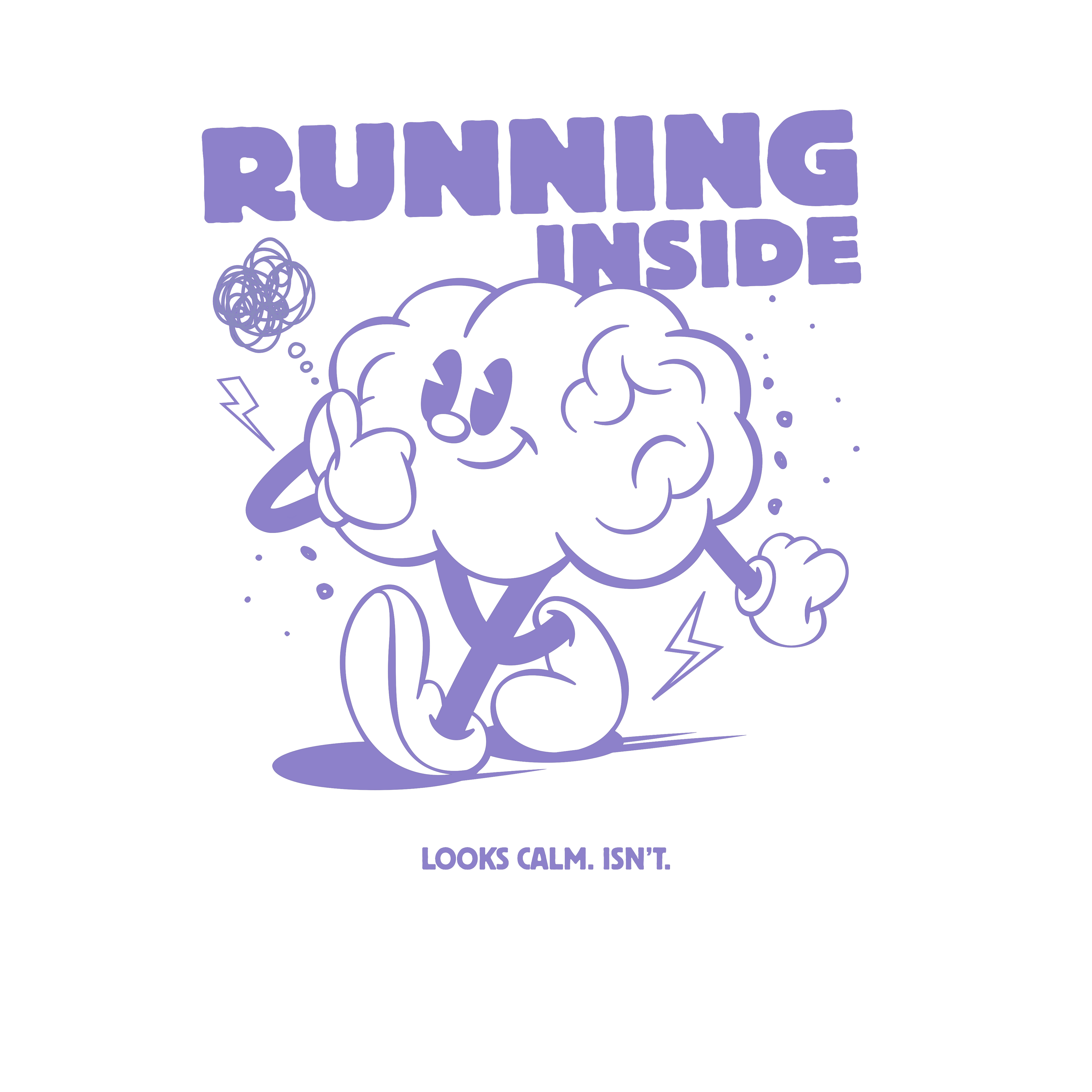 Running Inside – ADHS & Mental Health Statement Kollektion