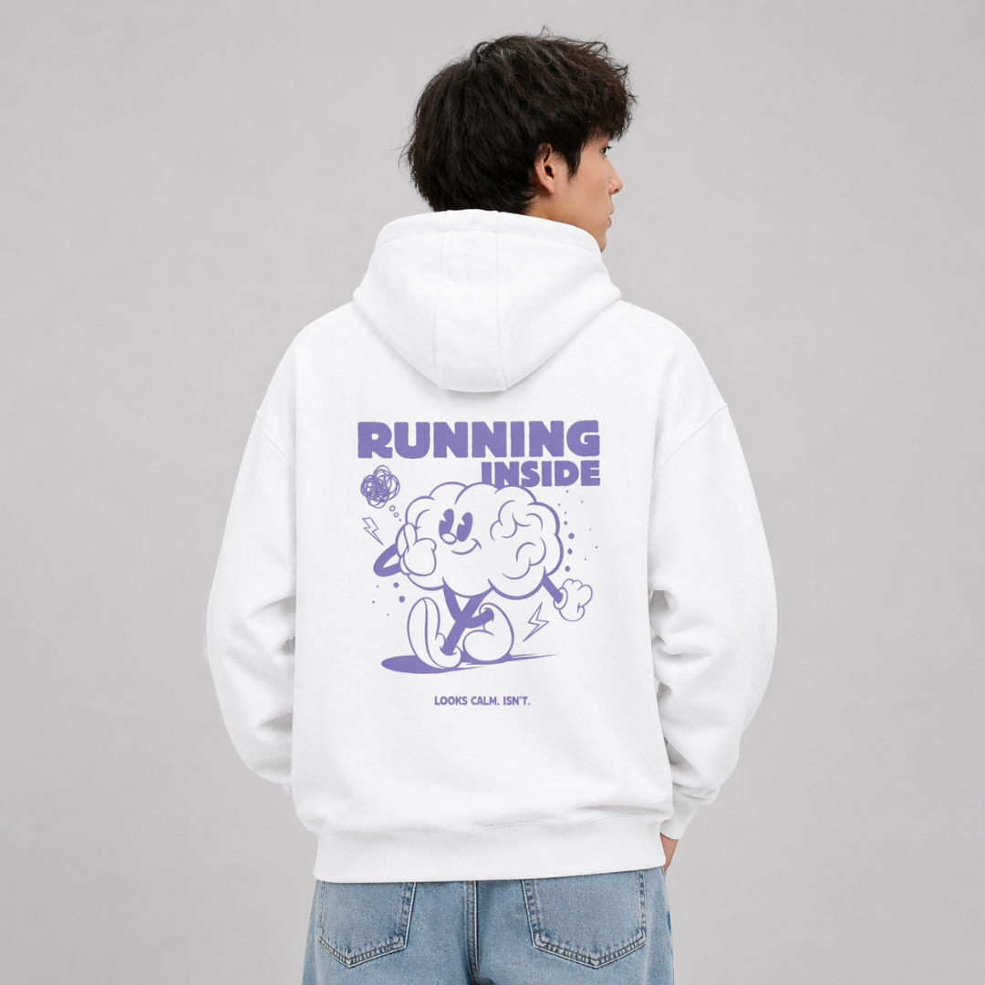 Running Inside Hoodie