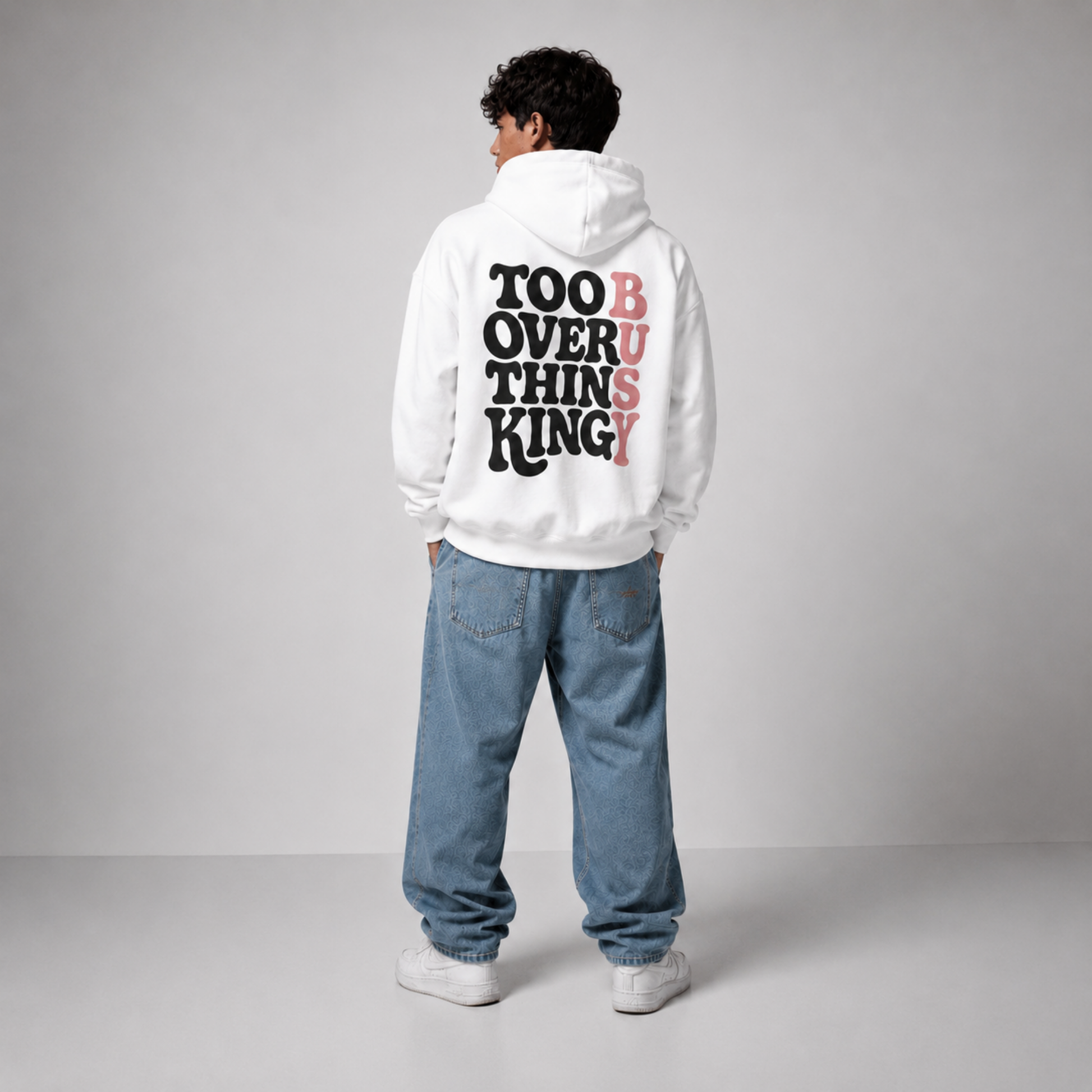 Too busy overthinking Hoodie