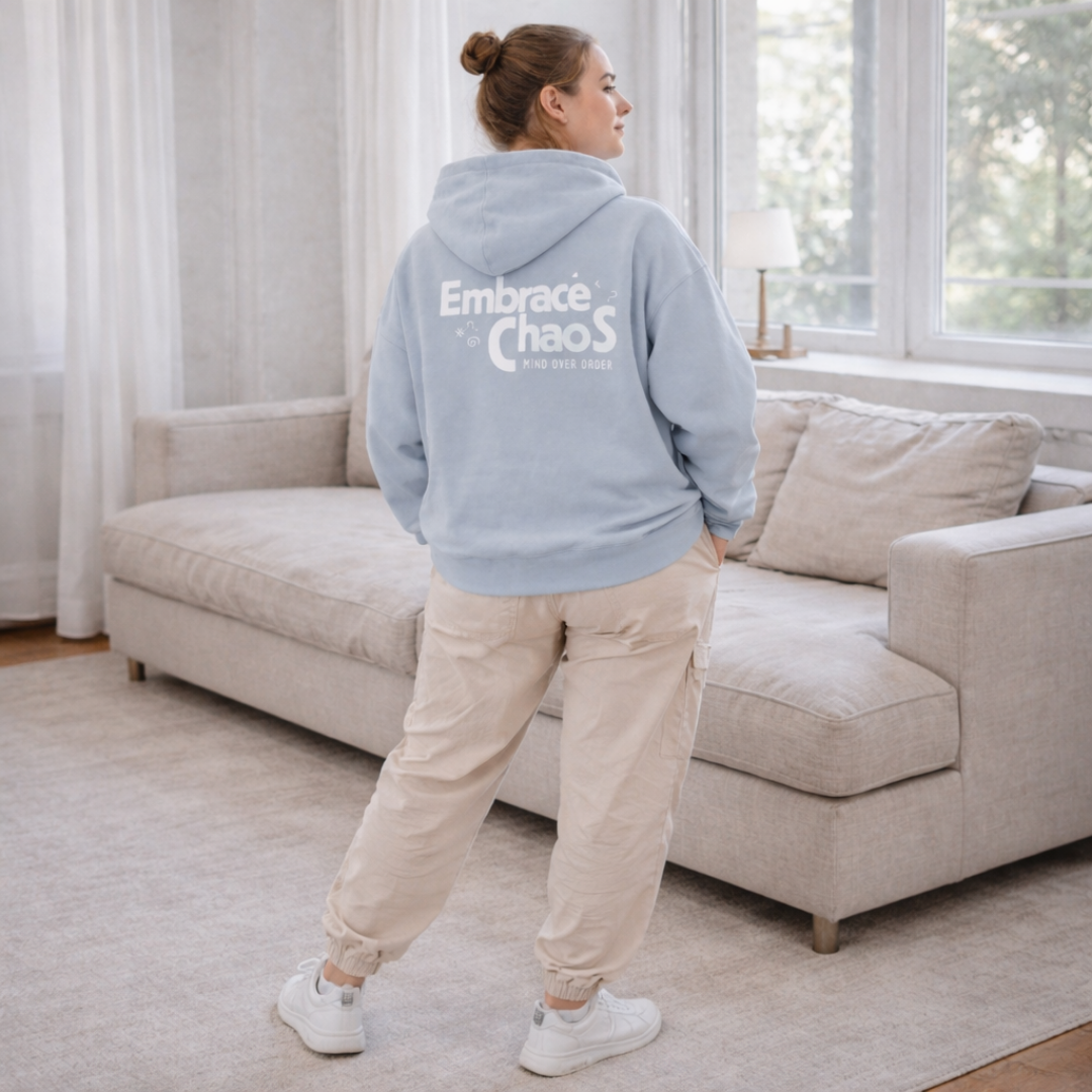 Embrace the Chaos – Mind Over Order Hoodie