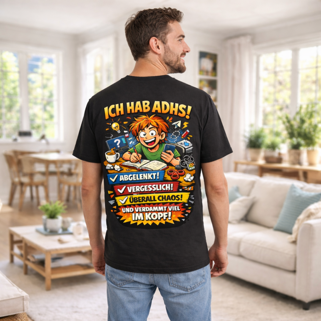 Lustiges ADHS Shirt