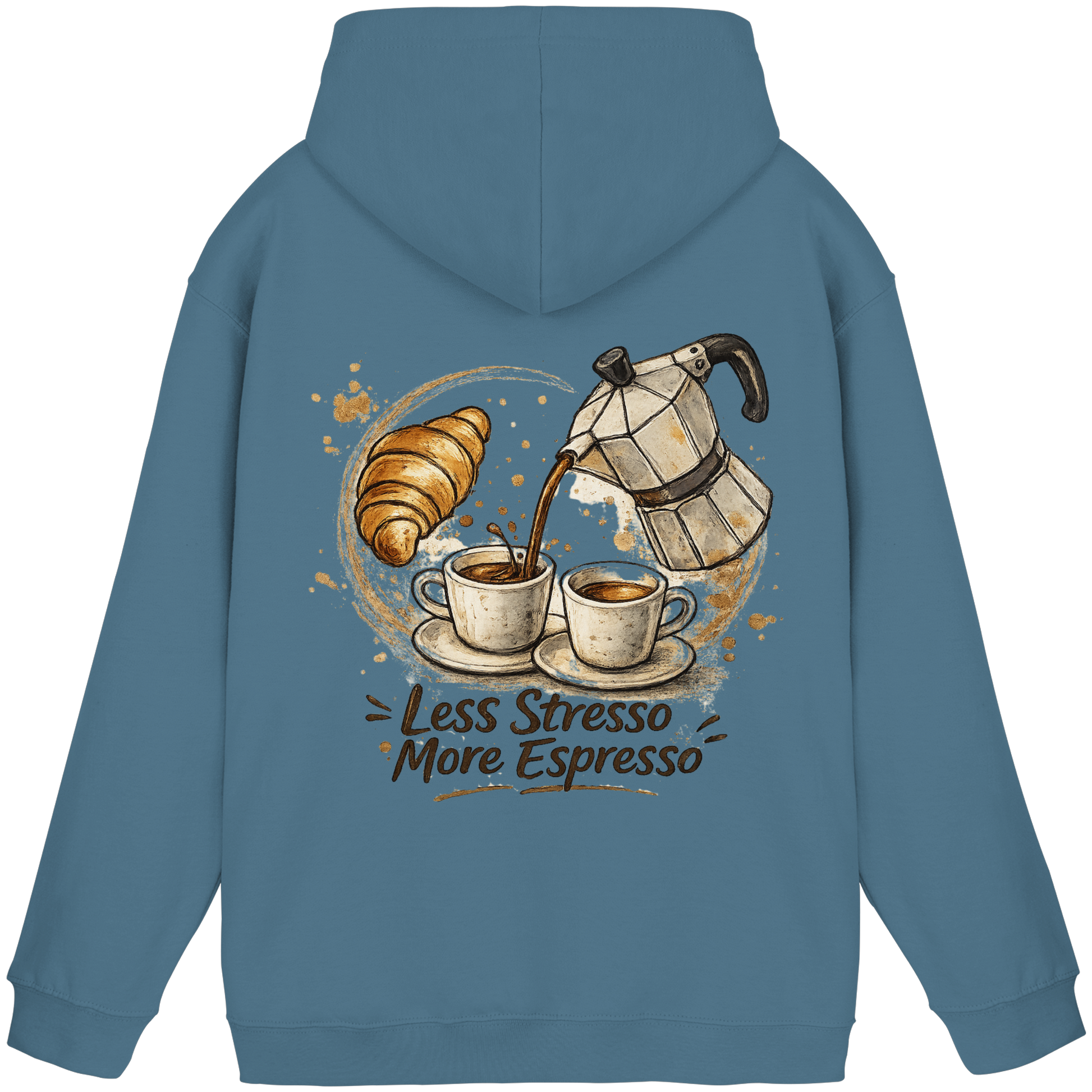 Less Stresso More Espresso Hoodie