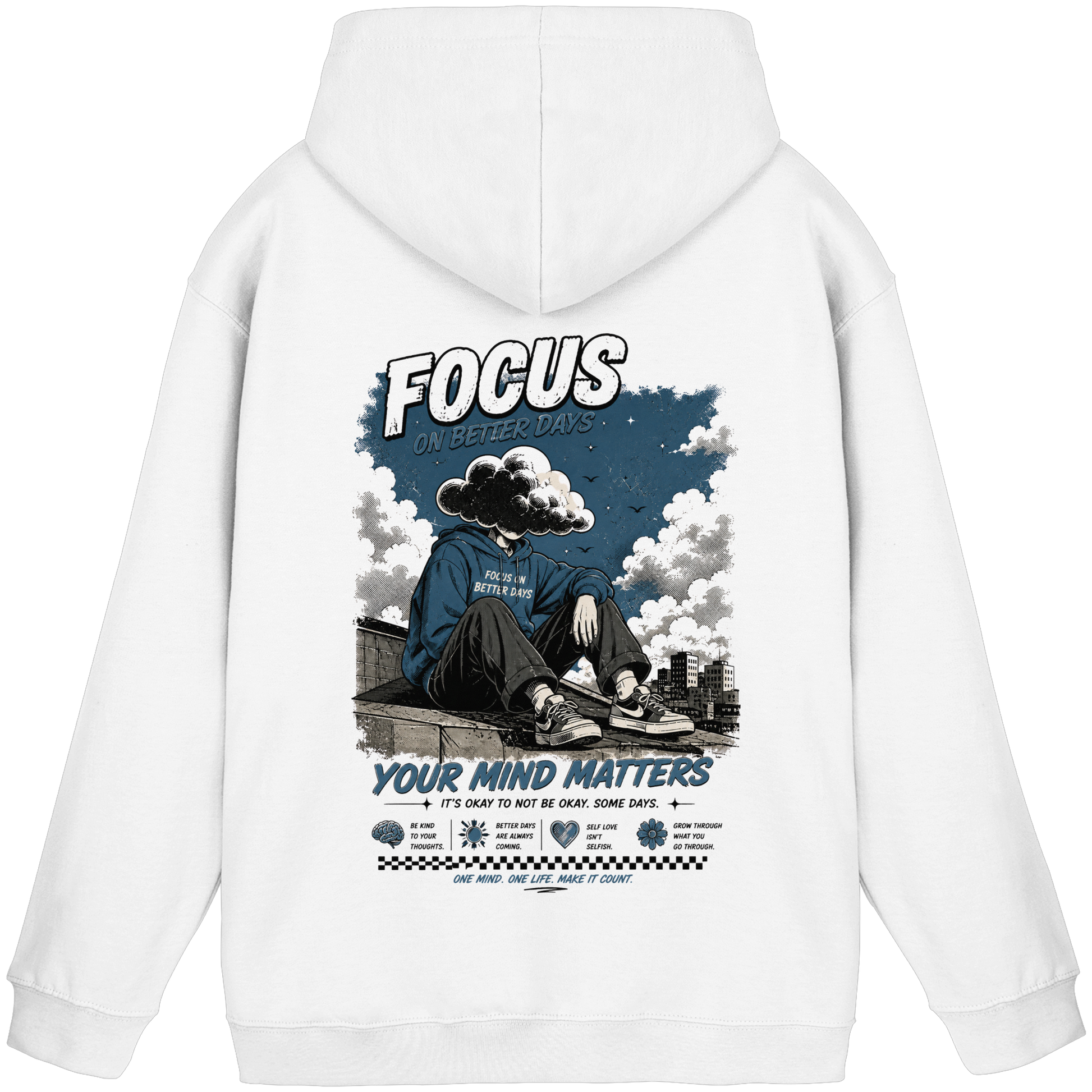 Focus on better days Hoodie