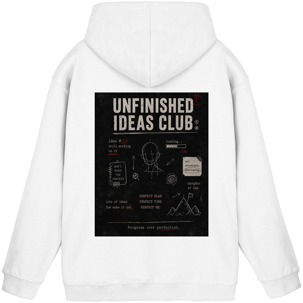 Unfinished ideas club vintage Hoodie