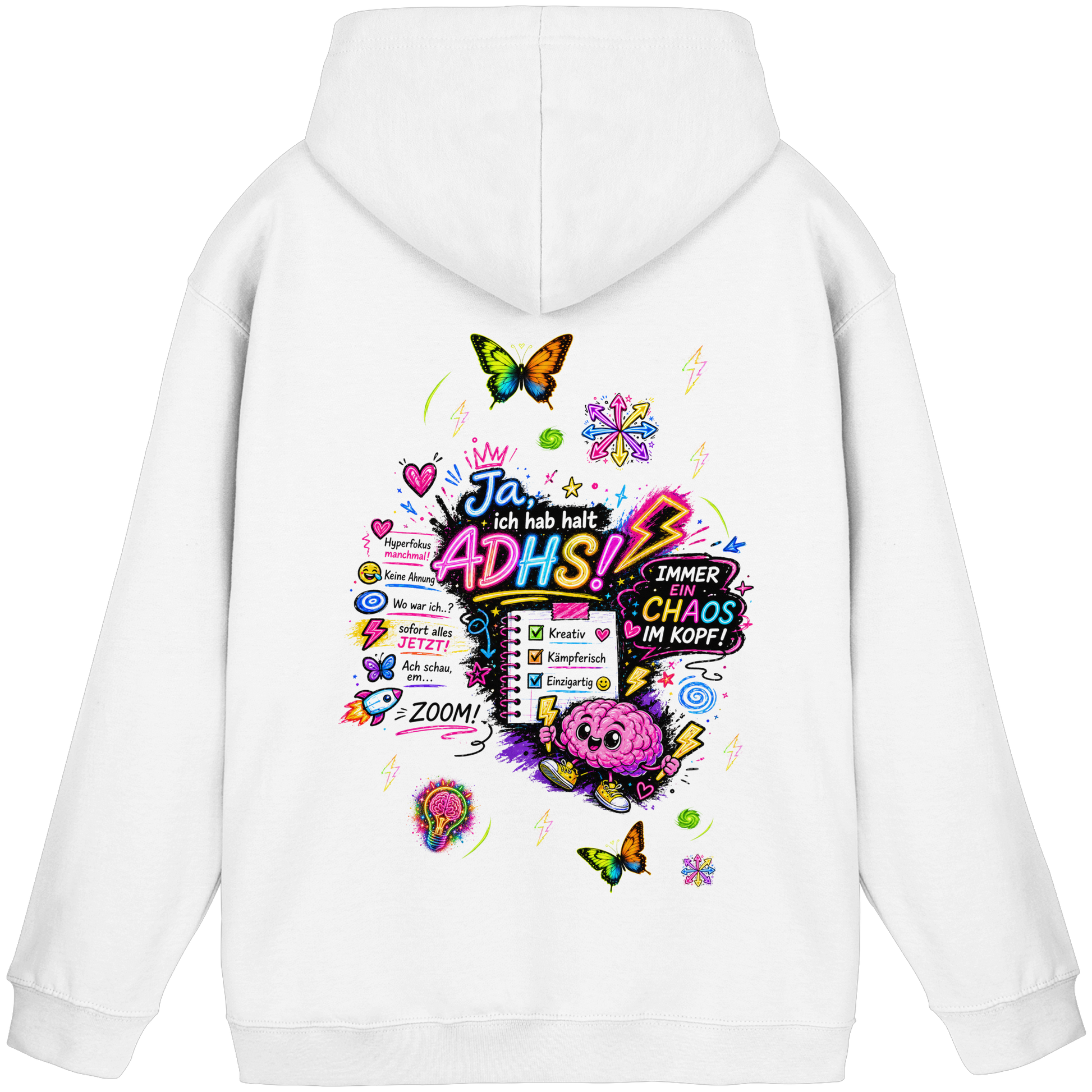 Ja, ich hab halt ADHS! Hoodie