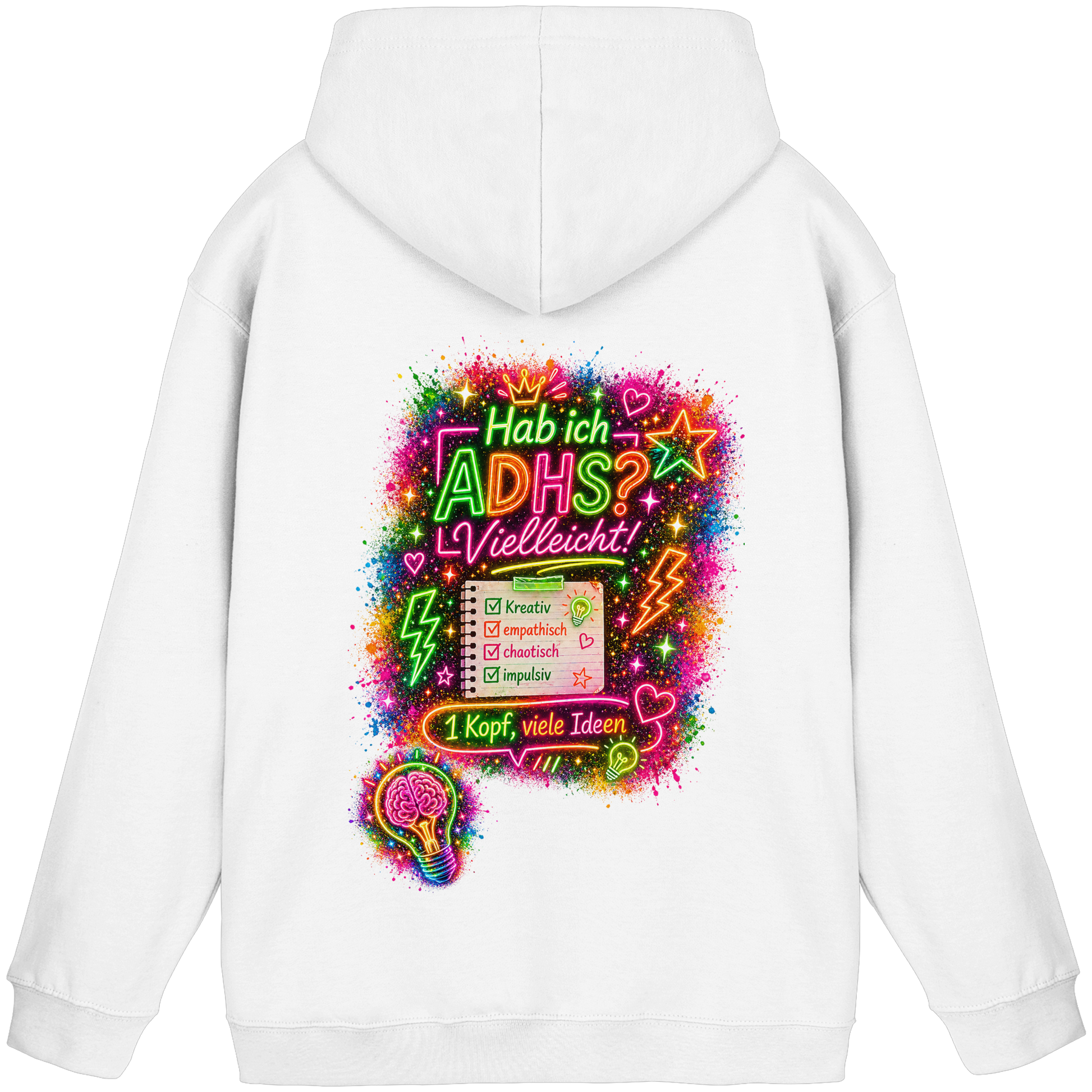 Hab ich ADHS? Vielleicht! Hoodie