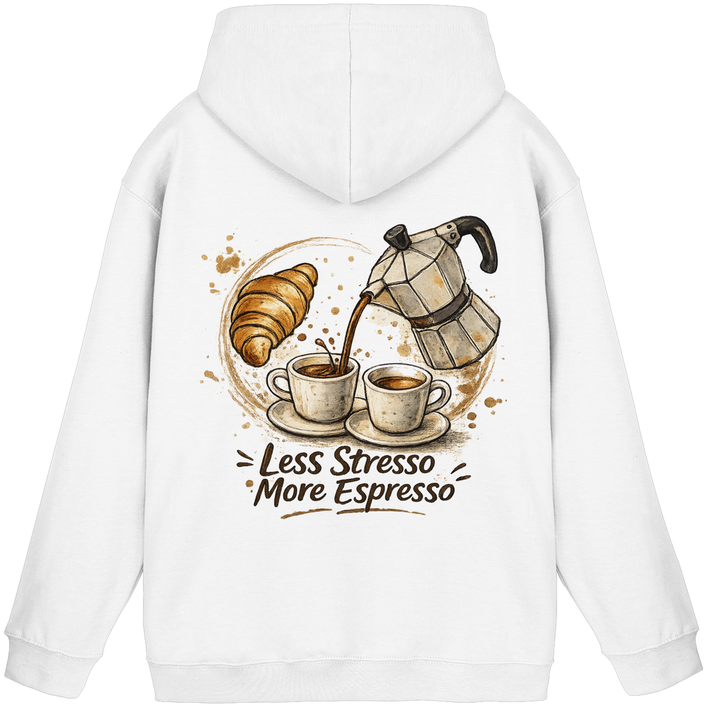 Less Stresso More Espresso Hoodie