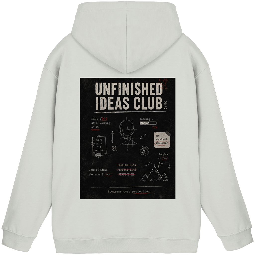 Unfinished ideas club vintage Hoodie