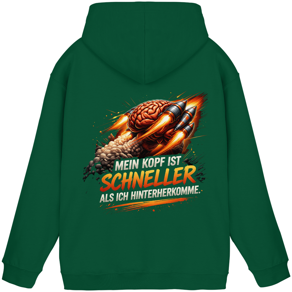 Lustiger Brain Rocket Hoodie