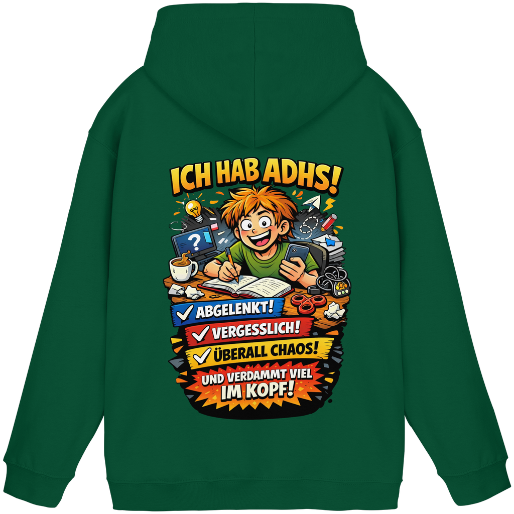 Lustiger ADHS Hoodie