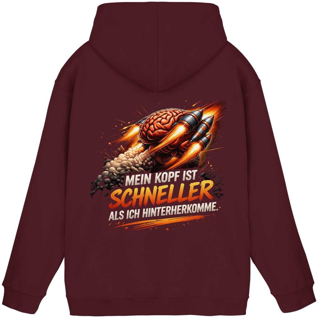 Lustiger Brain Rocket Hoodie