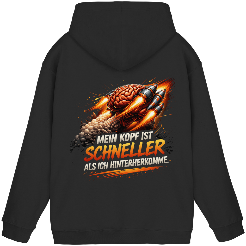 Lustiger Brain Rocket Hoodie