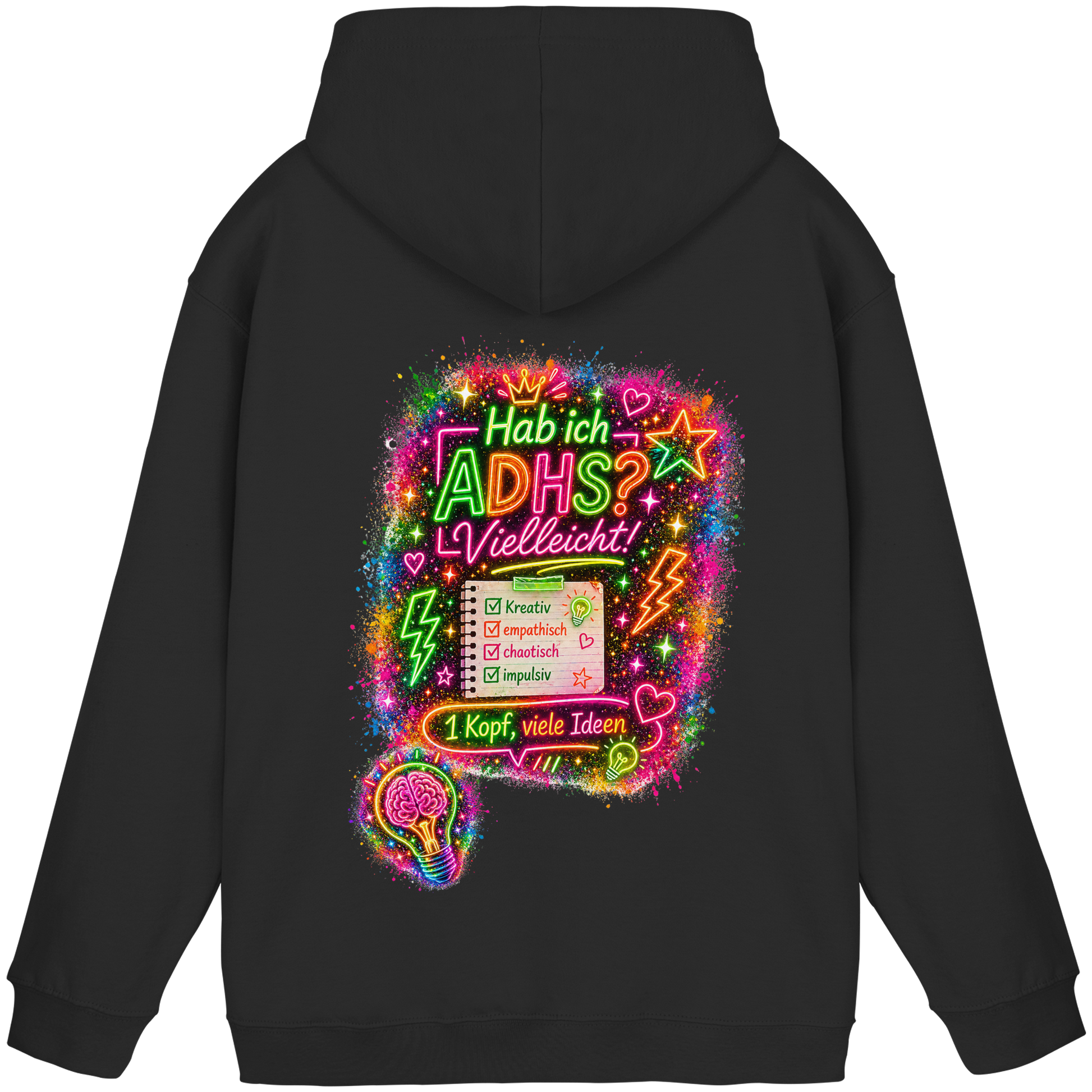 Hab ich ADHS? Vielleicht! Hoodie