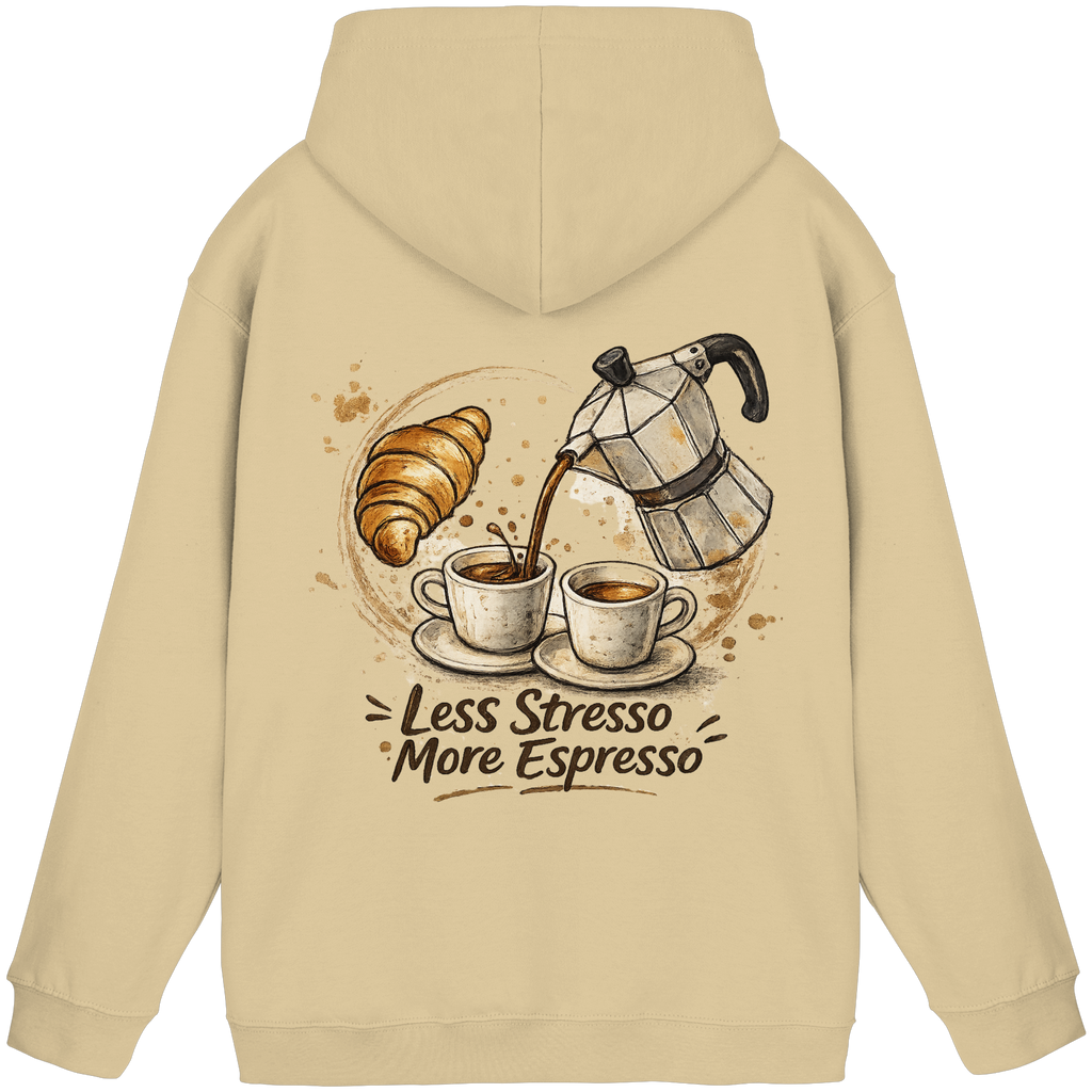 Less Stresso More Espresso Hoodie