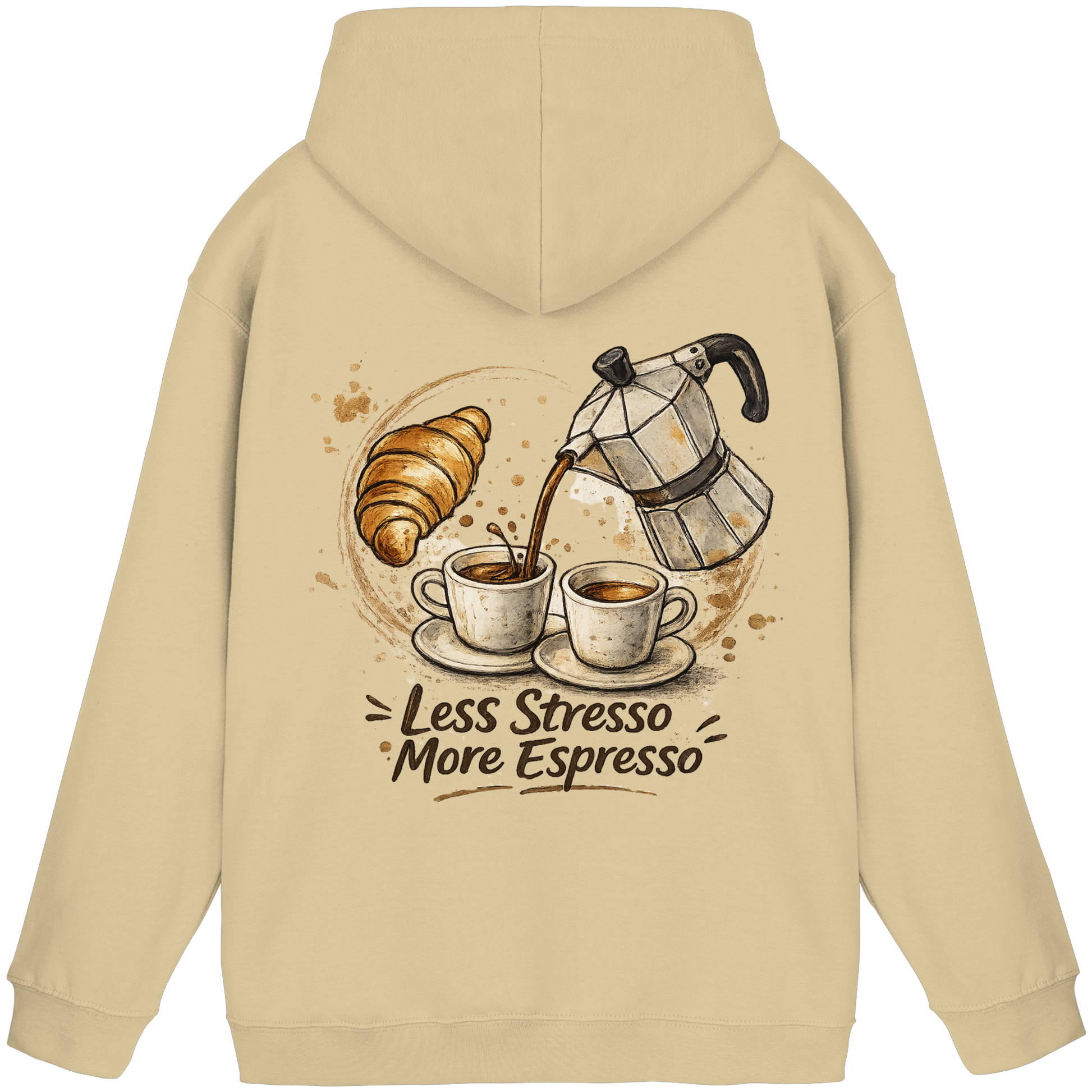 Less Stresso More Espresso Hoodie