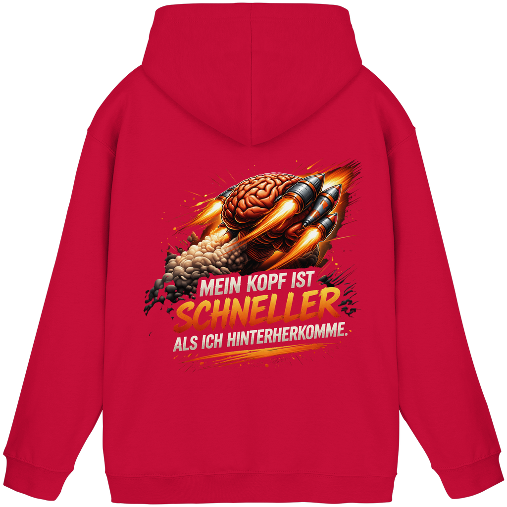 Lustiger Brain Rocket Hoodie