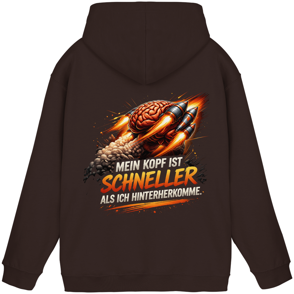 Lustiger Brain Rocket Hoodie
