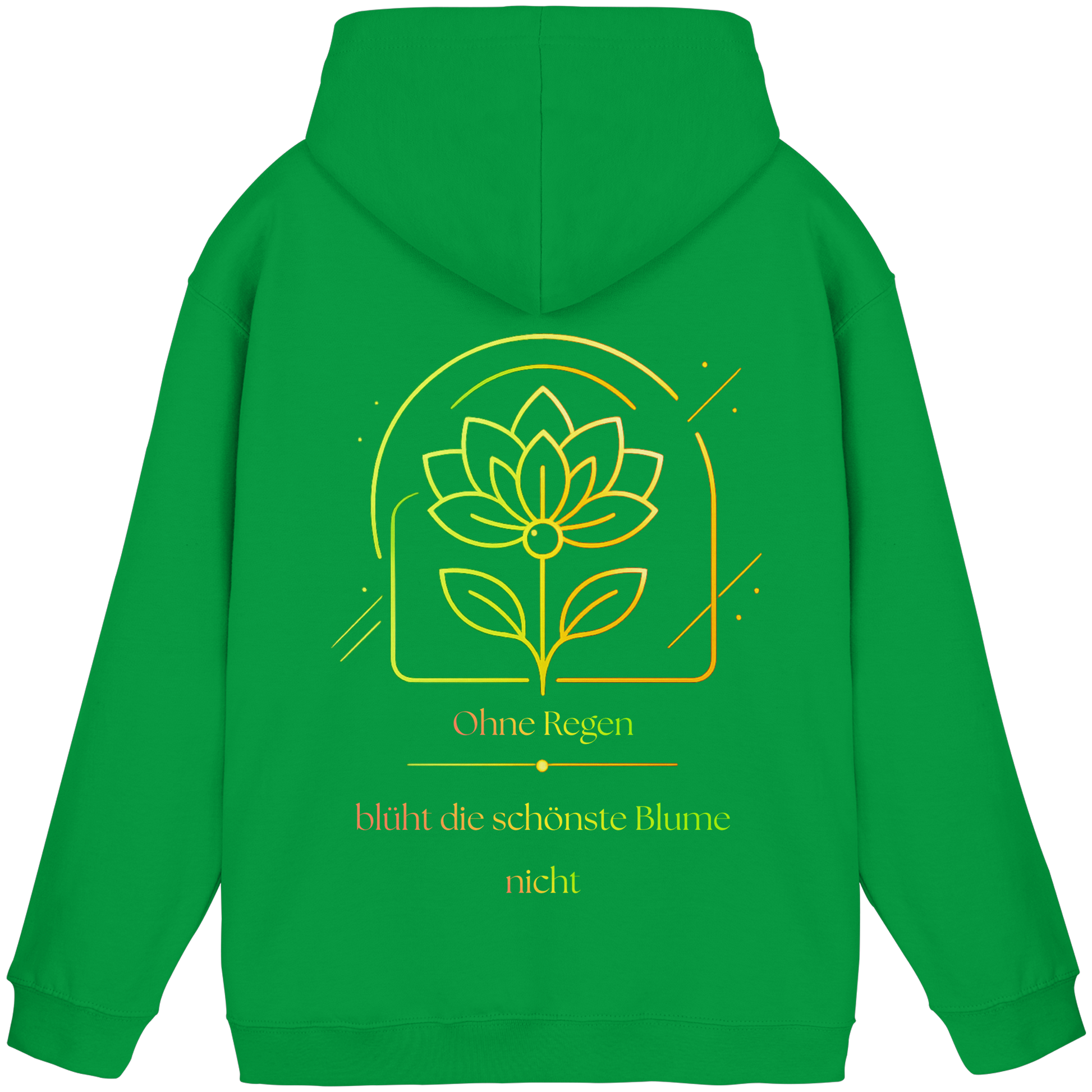 Ohne Regen blüht die schönste Blume nicht 2.0 Hoodie