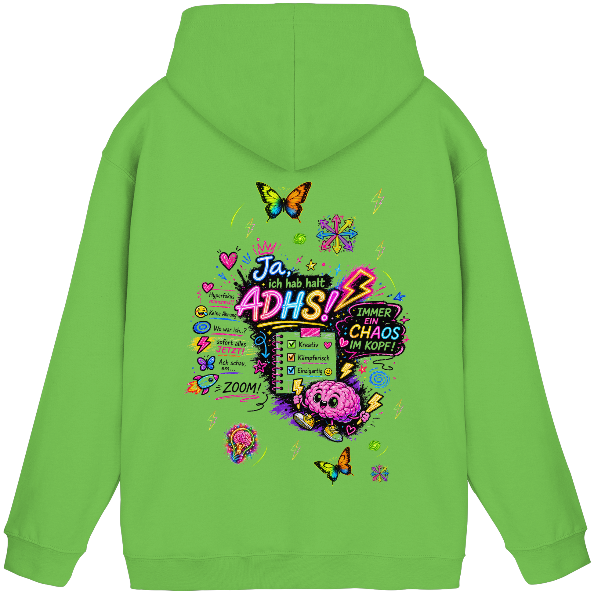 Ja, ich hab halt ADHS! Hoodie