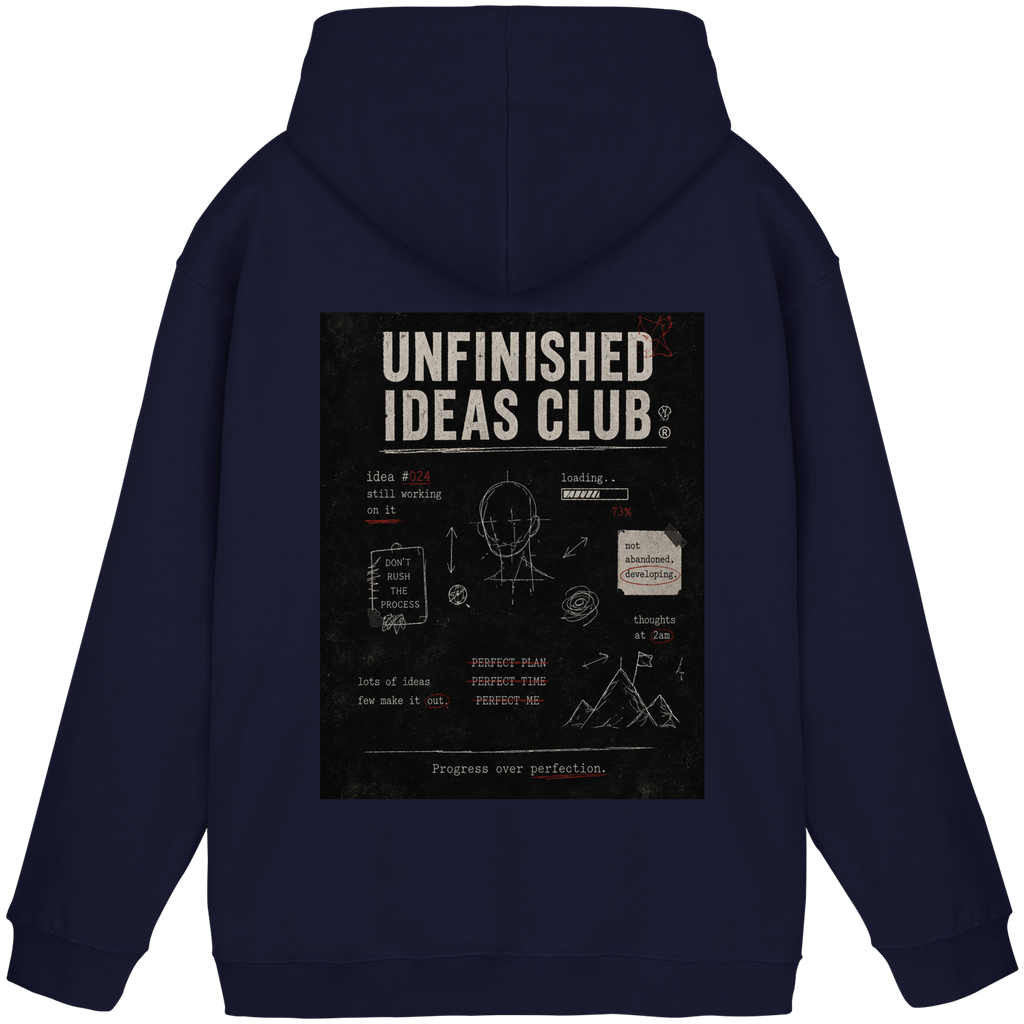 Unfinished ideas club vintage Hoodie