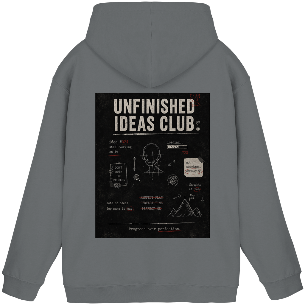 Unfinished ideas club vintage Hoodie