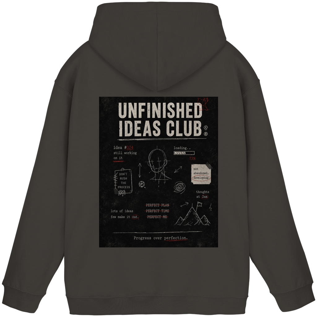 Unfinished ideas club vintage Hoodie