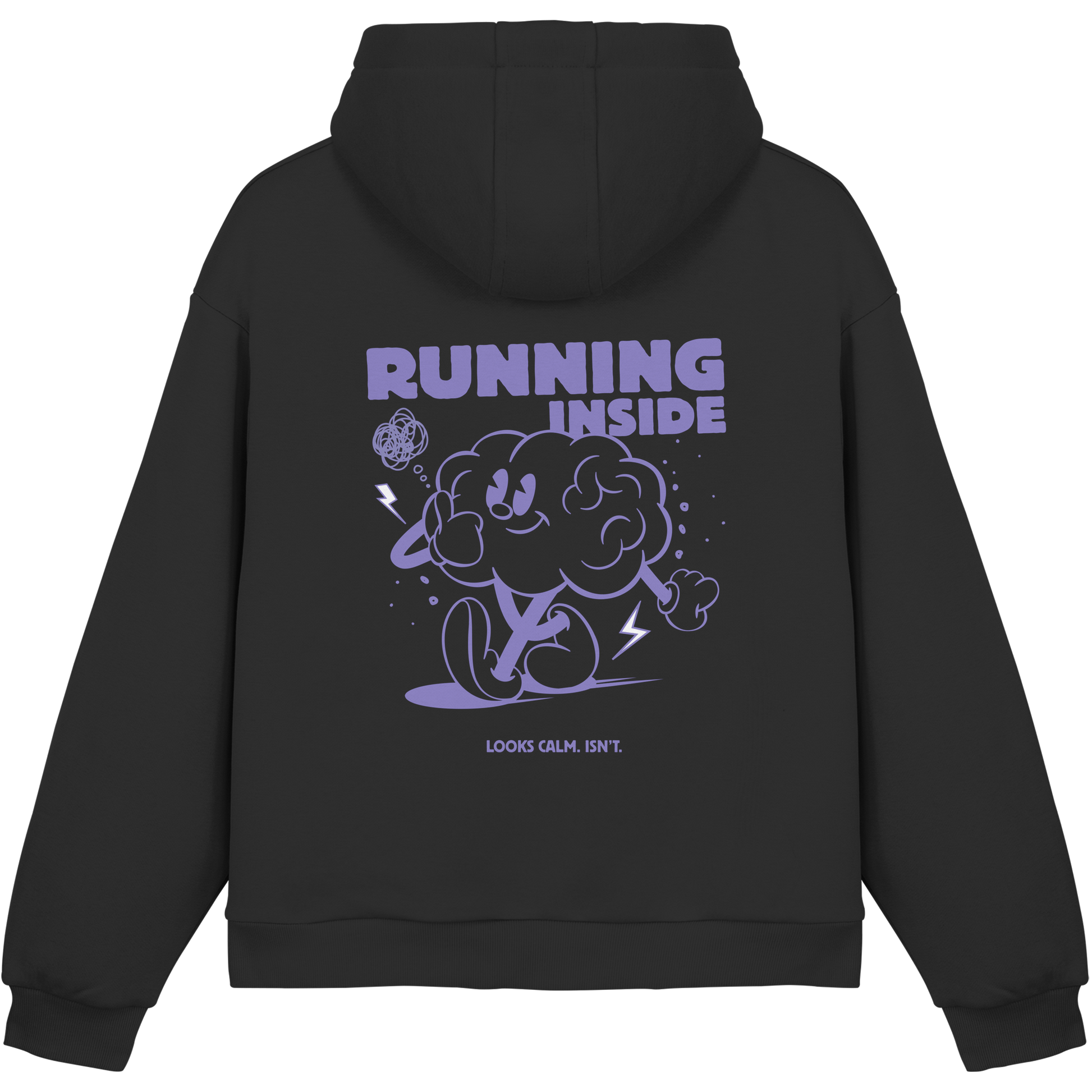 Running Inside Hoodie