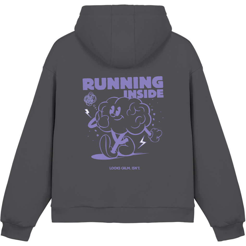 Running Inside Hoodie