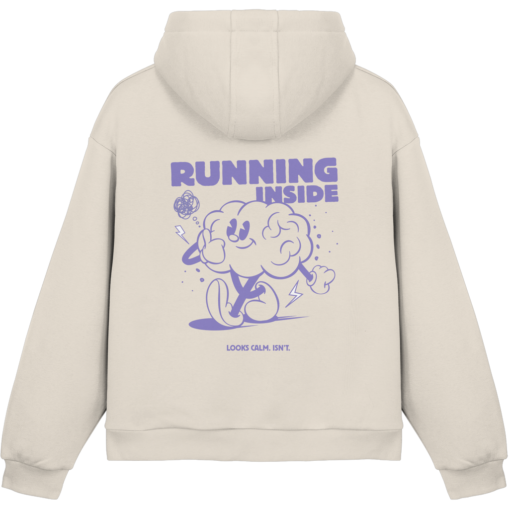 Running Inside Hoodie