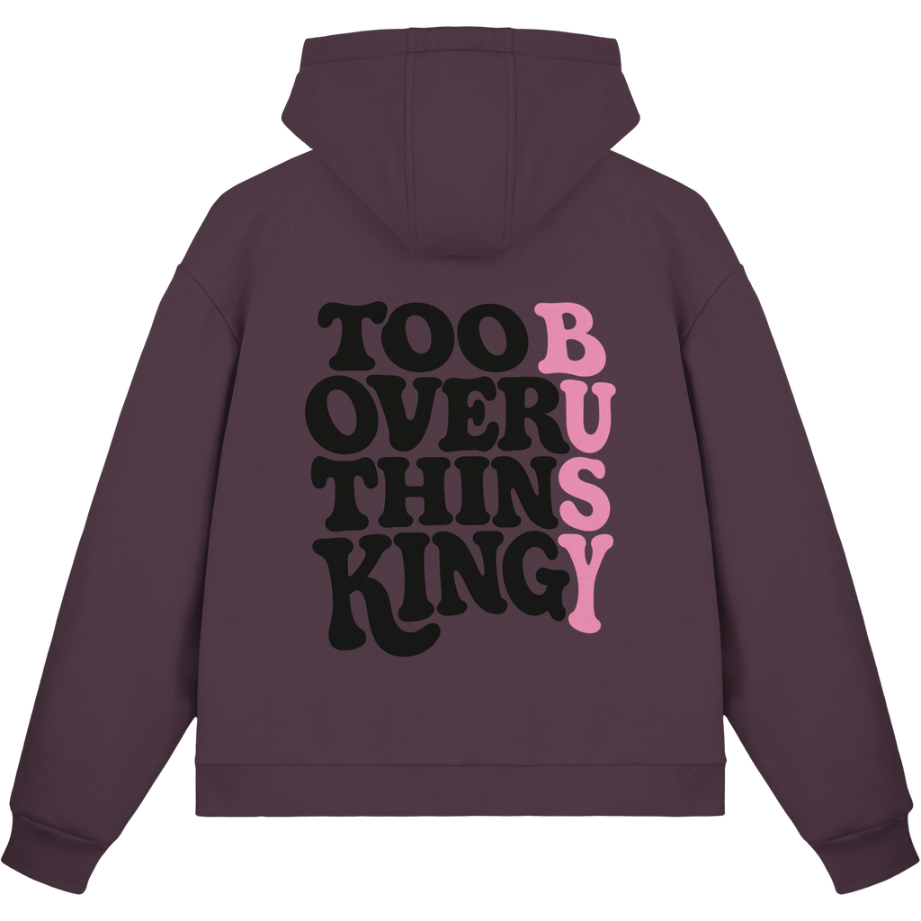 Too busy overthinking Zipper