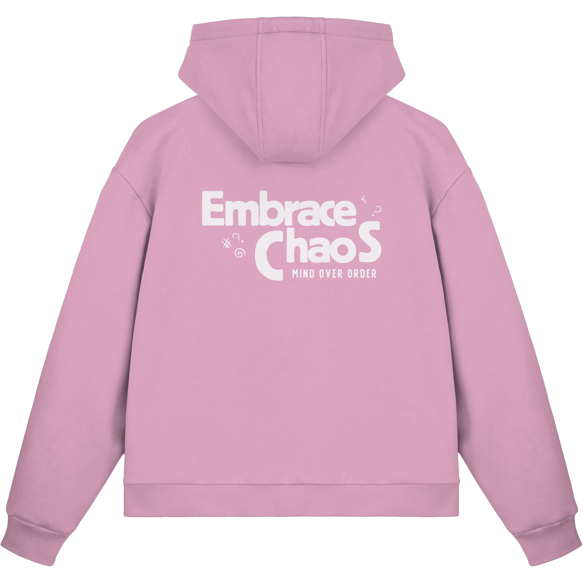 Embrace the Chaos – Mind Over Order Zipper