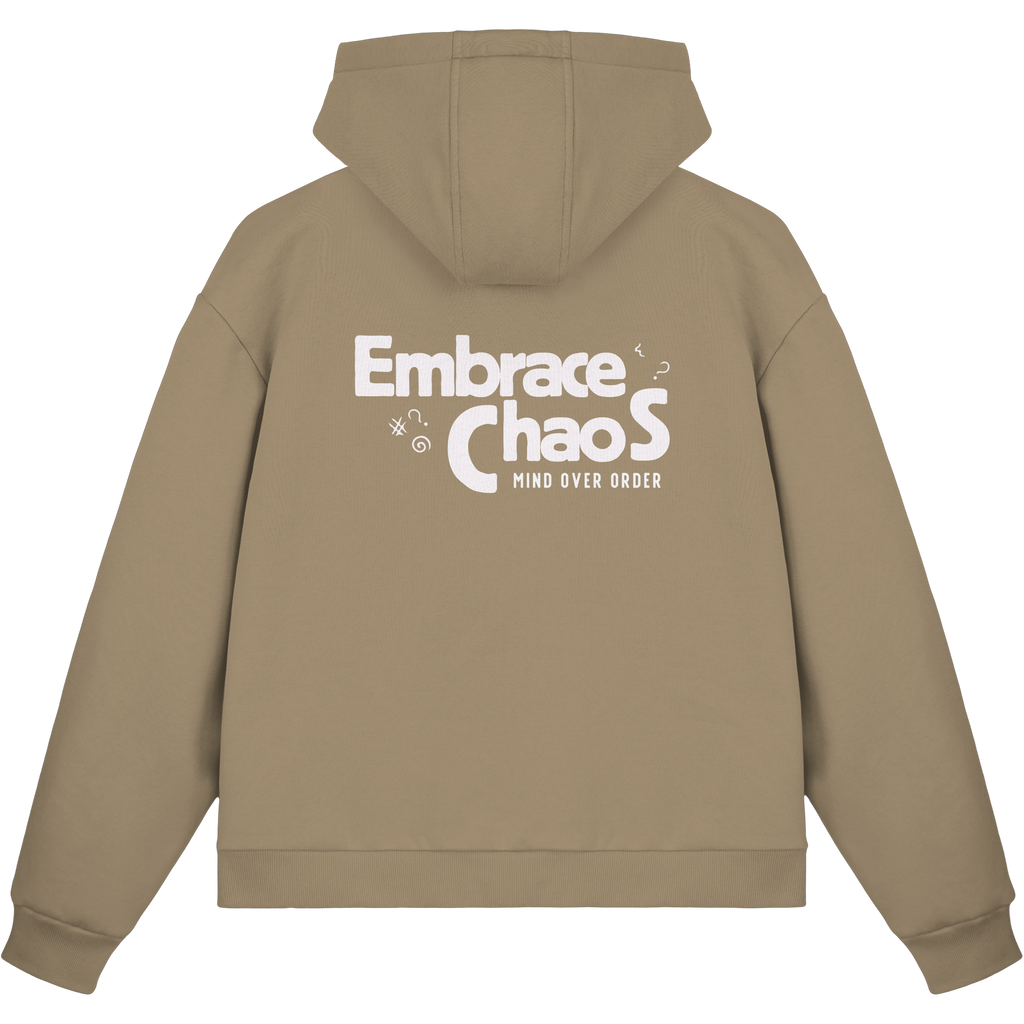 Embrace the Chaos – Mind Over Order Zipper
