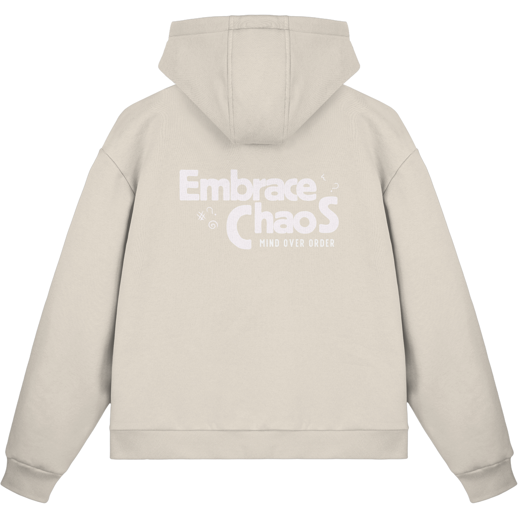 Embrace the Chaos – Mind Over Order Zipper