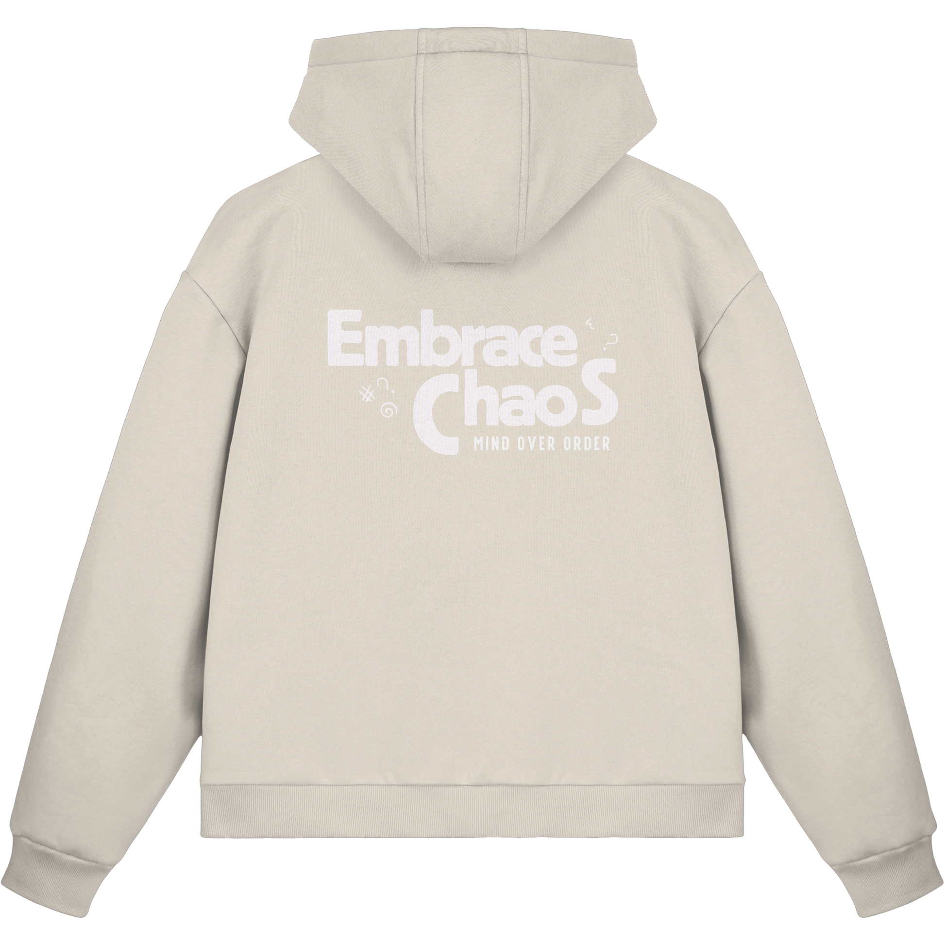 Embrace the Chaos – Mind Over Order Zipper