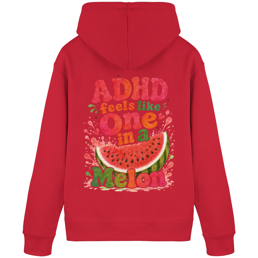 ADHD feels like one in a melon Hoodie