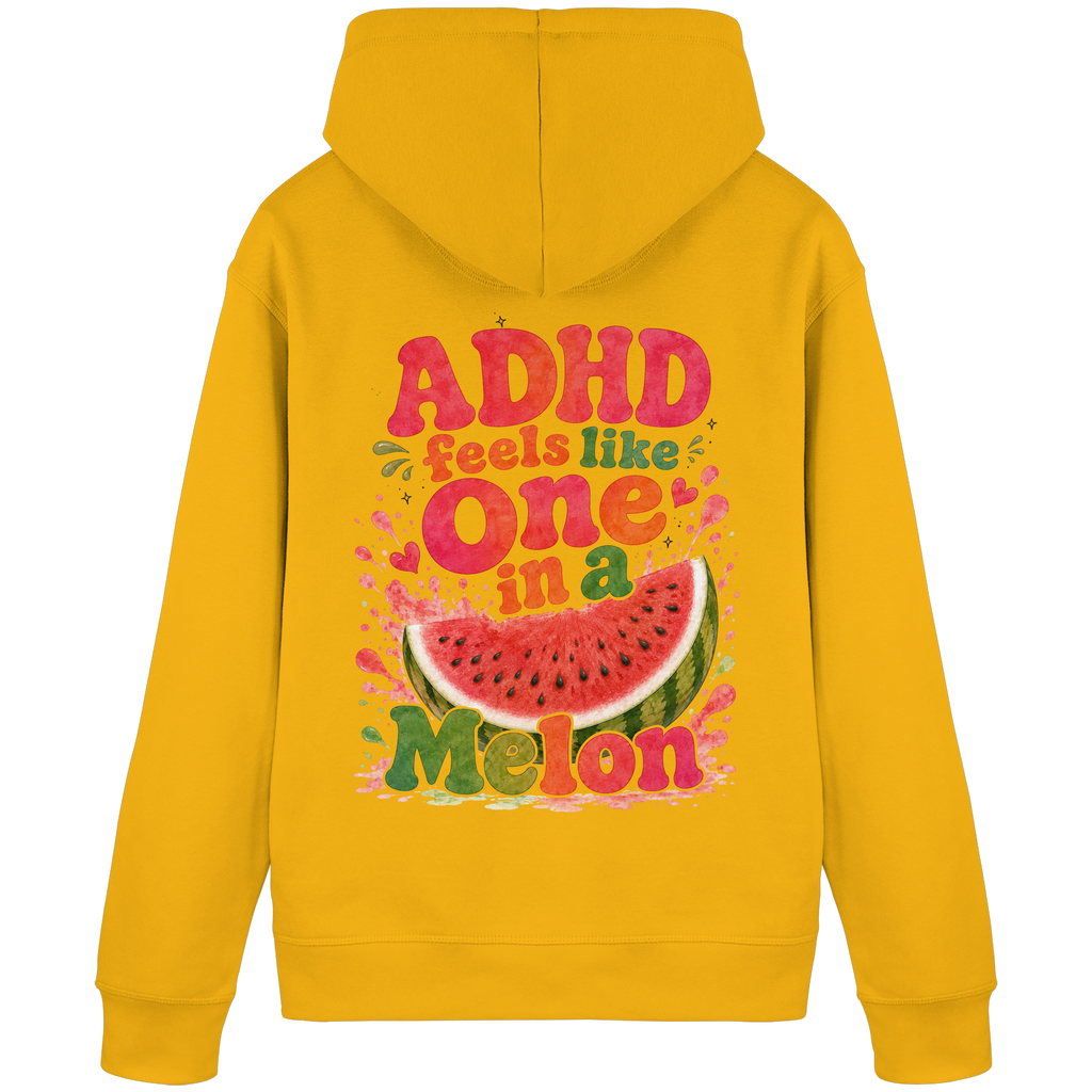 ADHD feels like one in a melon Hoodie