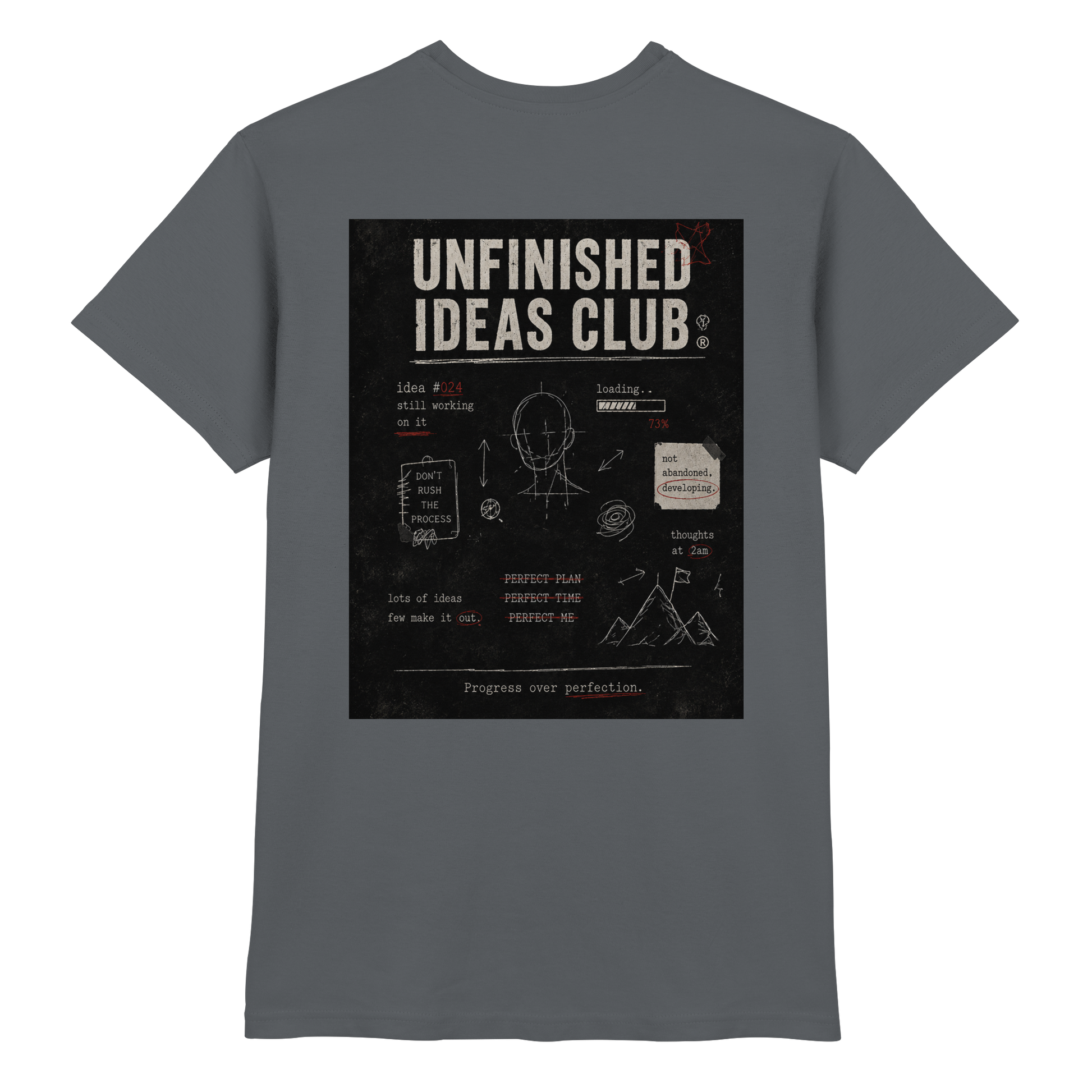 Unfinished ideas club vintage Shirt