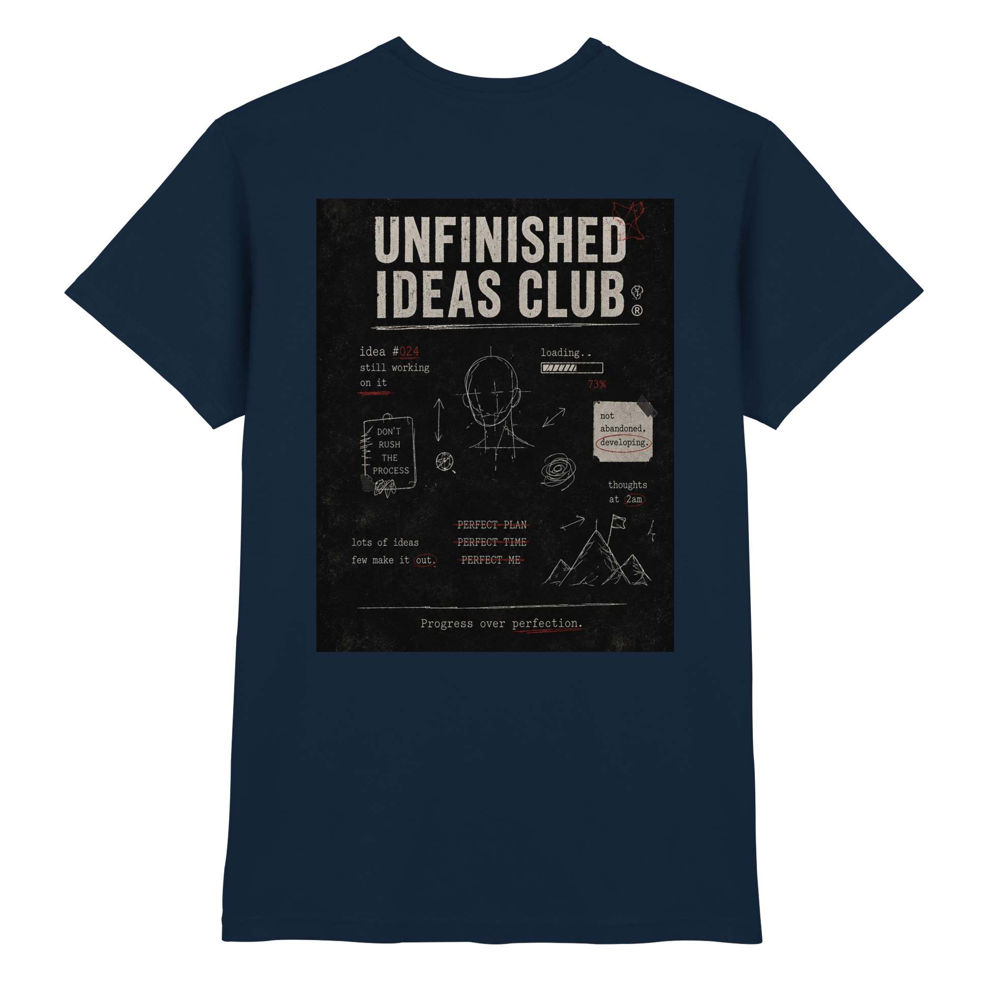 Unfinished ideas club vintage Shirt