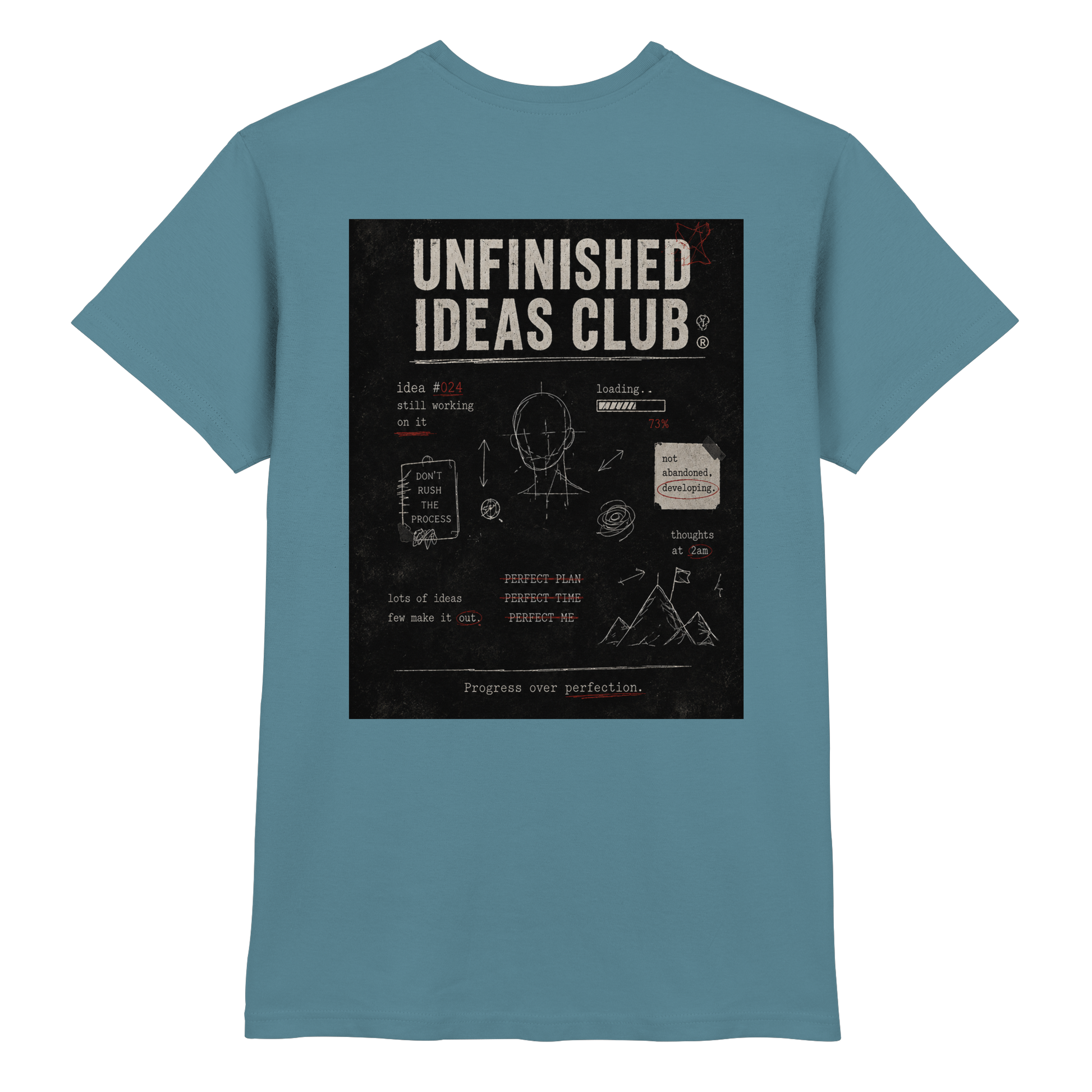 Unfinished ideas club vintage Shirt
