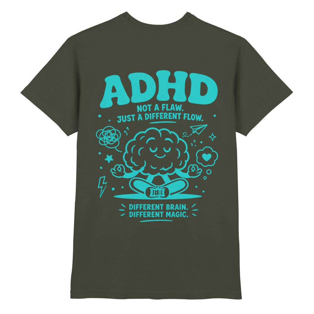 ADHD - Not a flaw. Just a different flow. Shirt