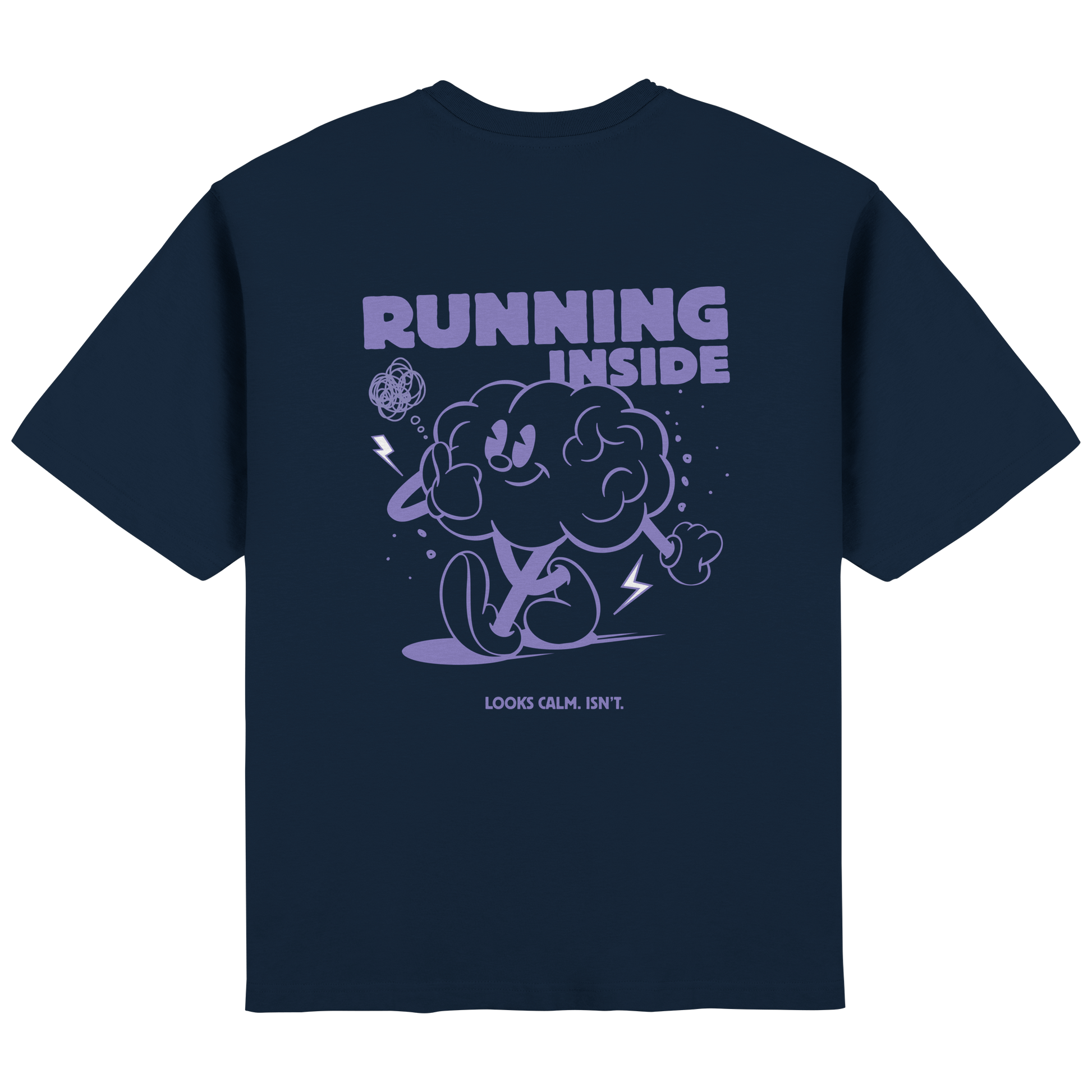 Running Inside oversized T-Shirt