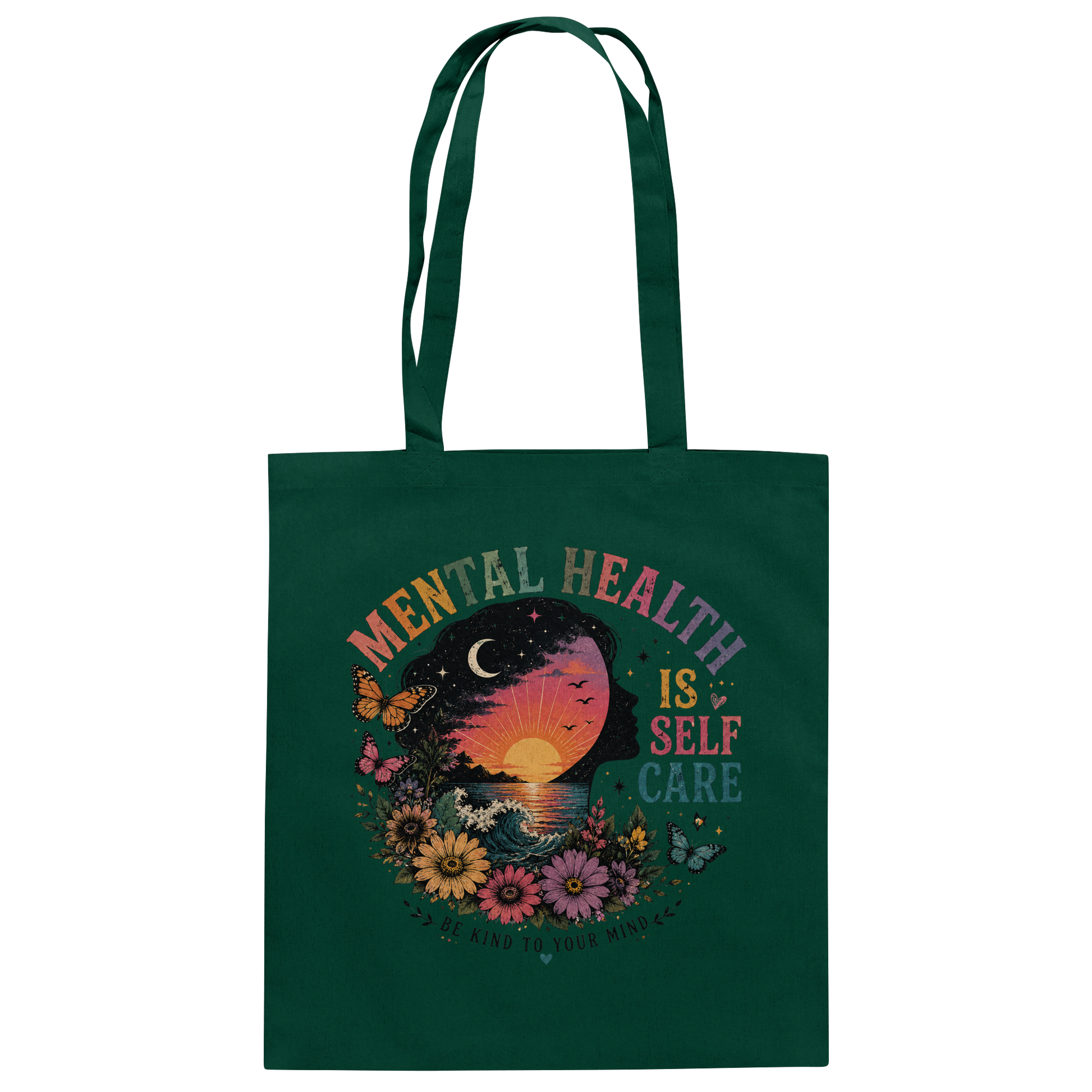 Mental Health Is Self Care Jutebeutel