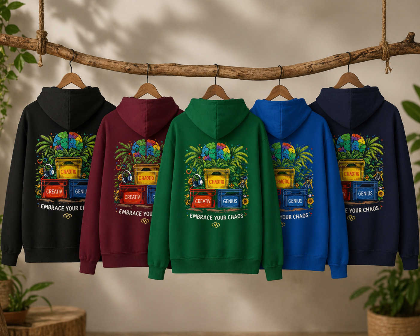CHAOTIQ-CREATIV-GENIUS Hoodie